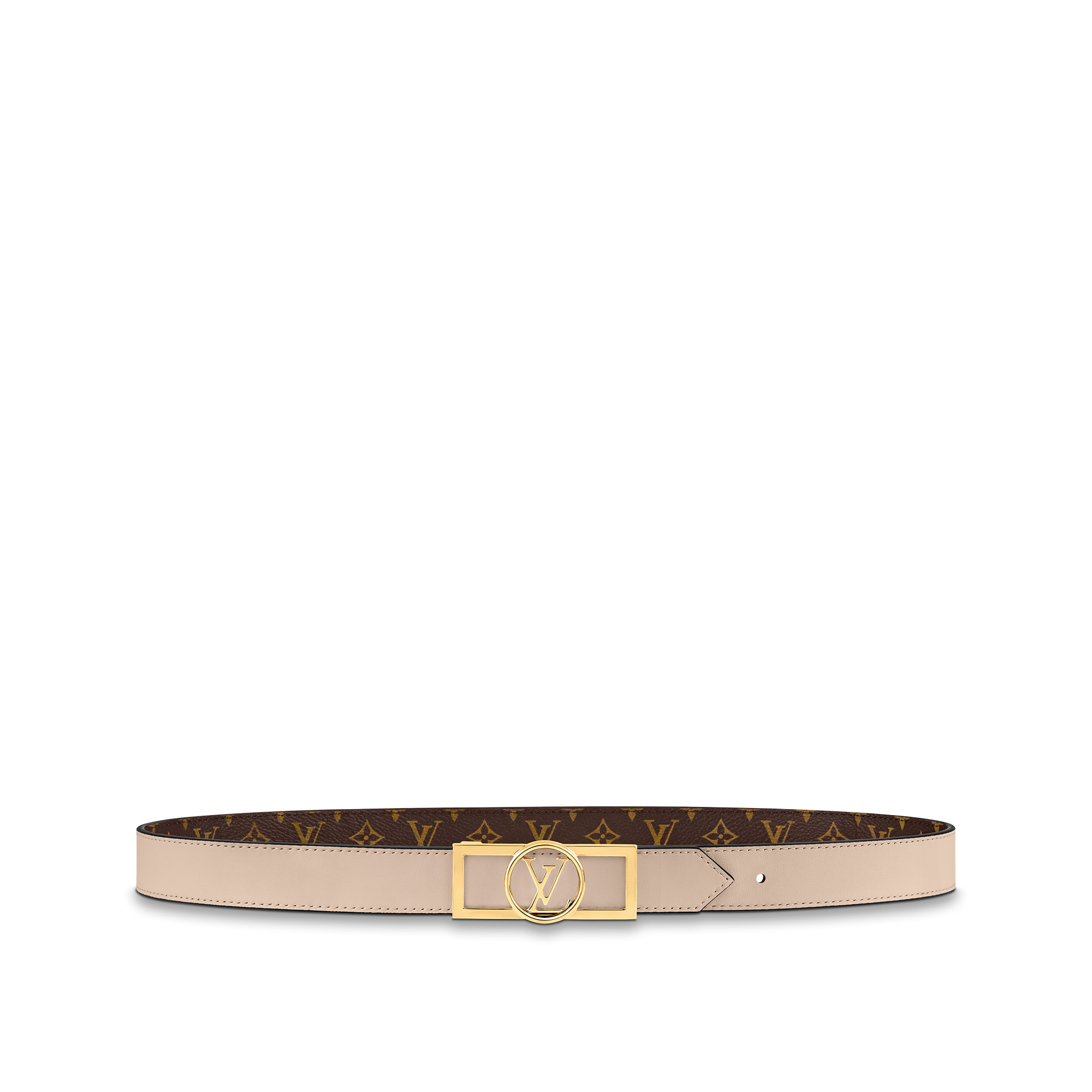 Dauphine 25mm Reversible Belt Monogram Canvas - Accessories